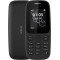 Nokia 105 (2019) Dual SIM Κινητό με Κουμπιά (Αγγλικό Μενού) Μαύρο